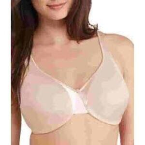 Olga Signature Support Satin Full-Figure Full-Coverage Bra Butterscotch‎ 38D